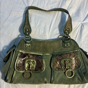 Rafe Metallic Gold Handbag